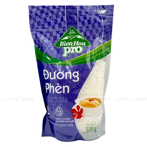 Đường phèn viên nhỏ Biên Hòa Pro - 500gr