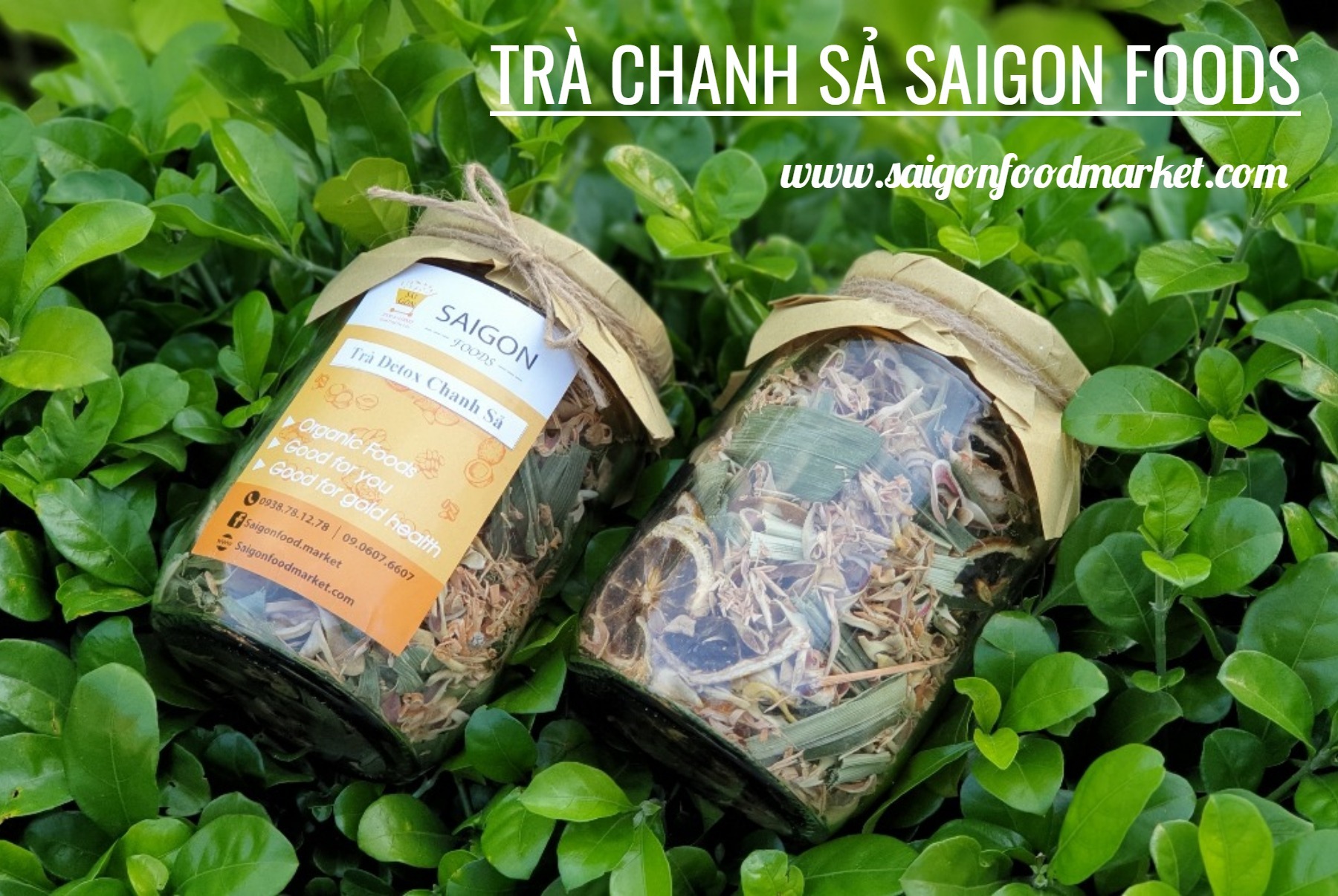 TRÀ CHANH SẢ LÁ DỨA