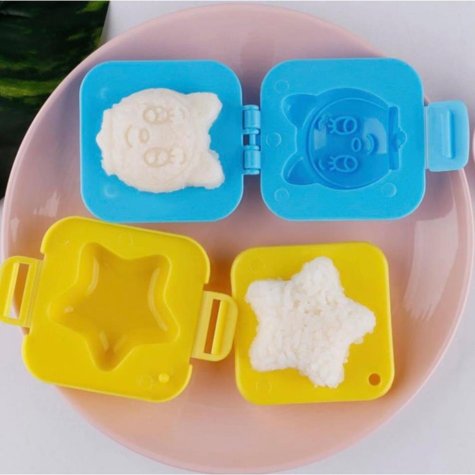 Khuôn BenTo Làm Cơm, Ép Trứng, Ép Cơm Làm Bánh