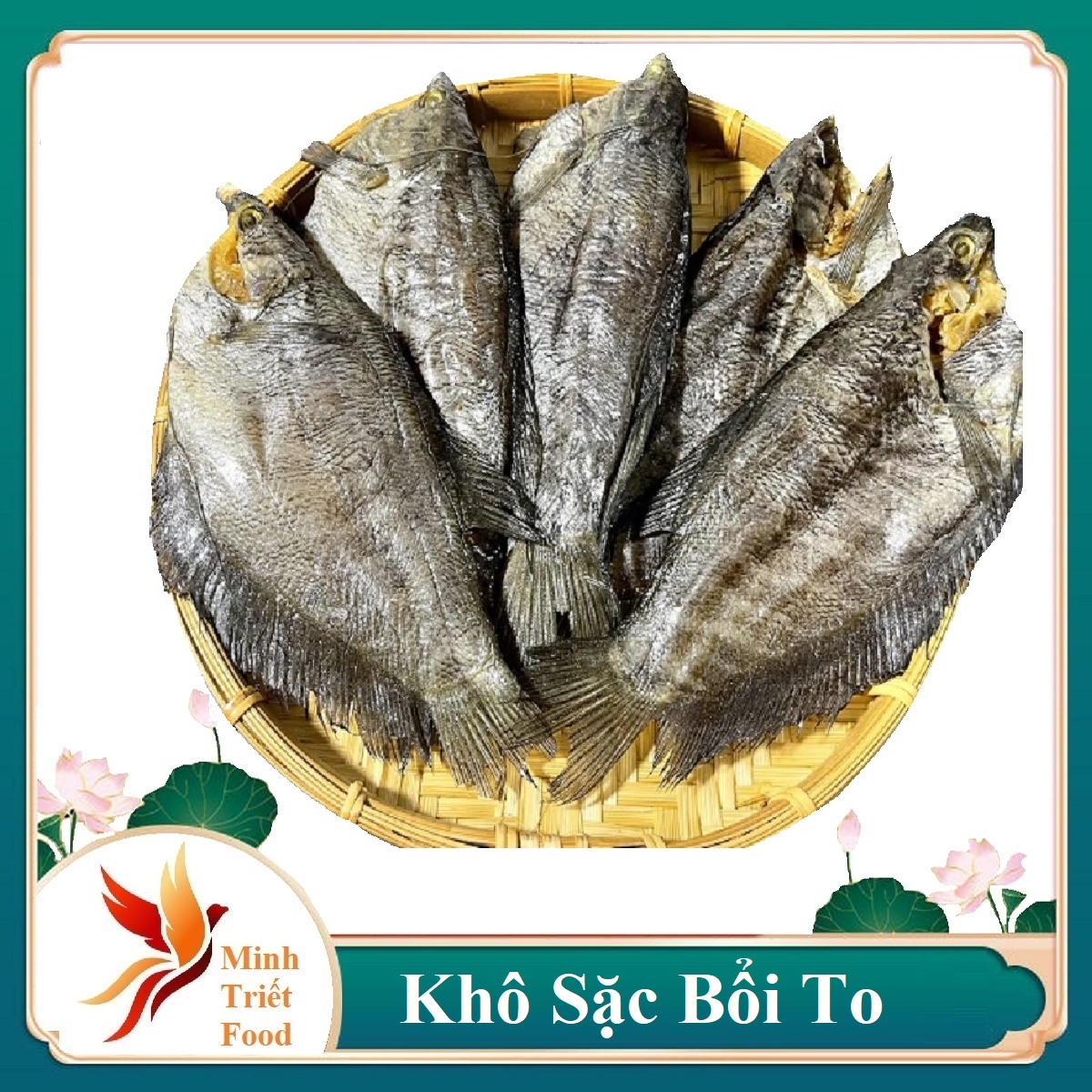 1 KG Khô cá sặc rằn ( Cá bổi)  LOẠI NGON ĐẶC SẢN ĐẤT MŨI