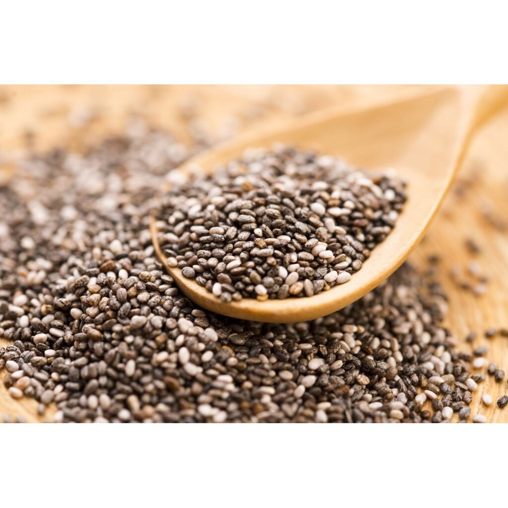 Hạt Chia nhập khẩu Ấn Độ túi đen gói 500gr