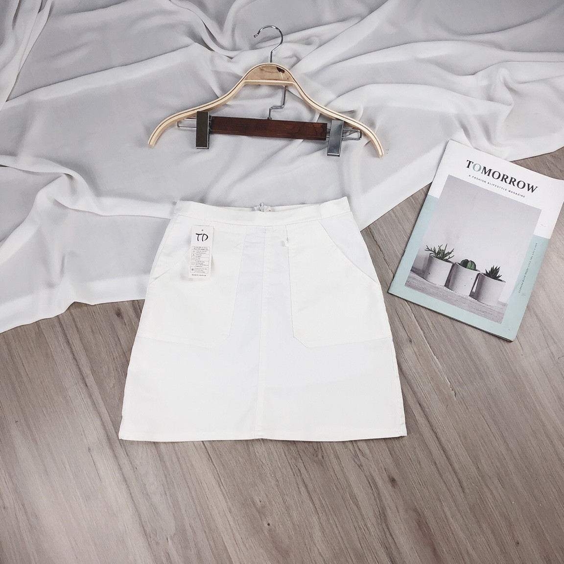 Chân Váy Chữ A💥𝑭𝑹𝑬𝑬𝑺𝑯𝑰𝑷💥Chất Kaki,Misol Boutiques