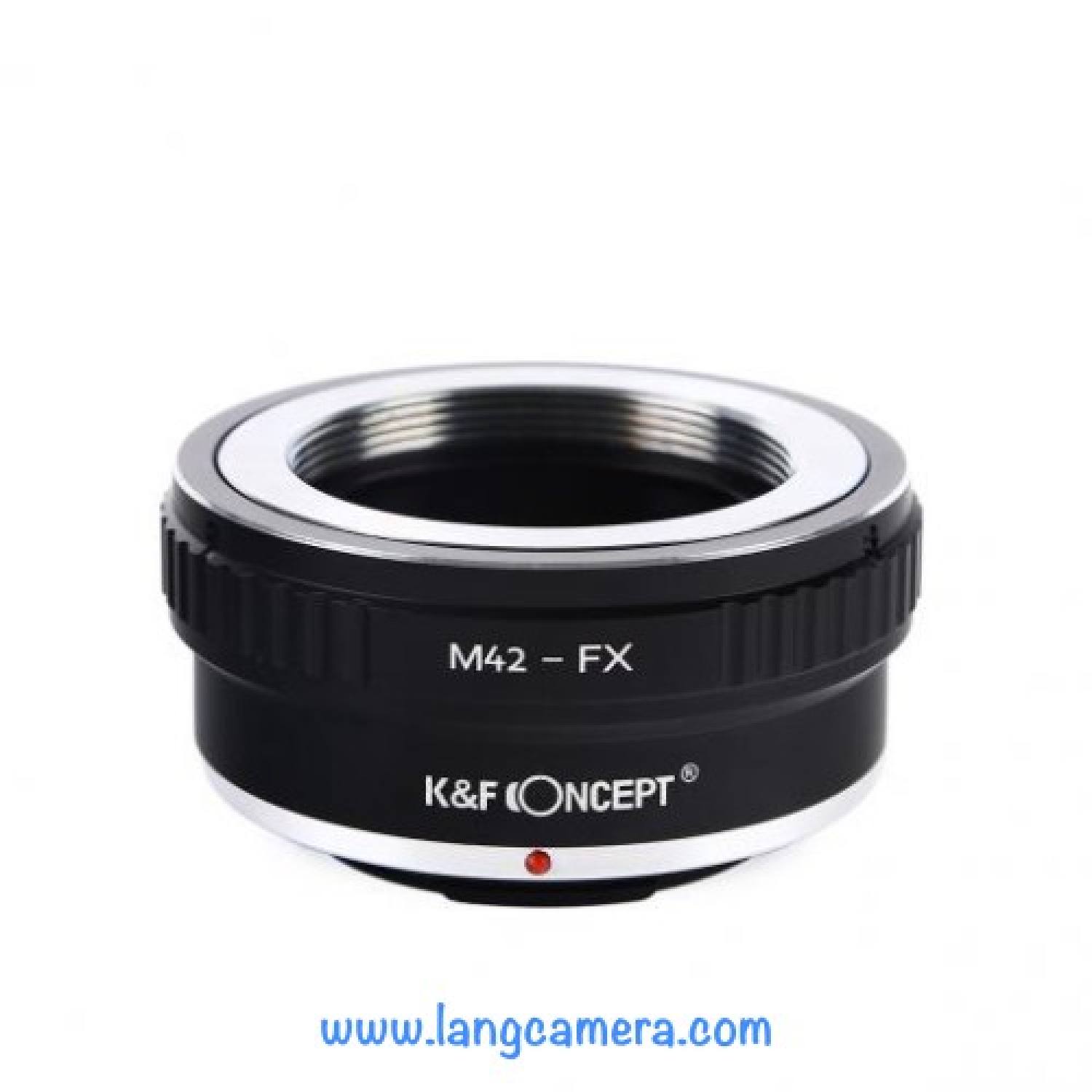 Ngàm chuyển M42-FX Hiệu K&F Concept