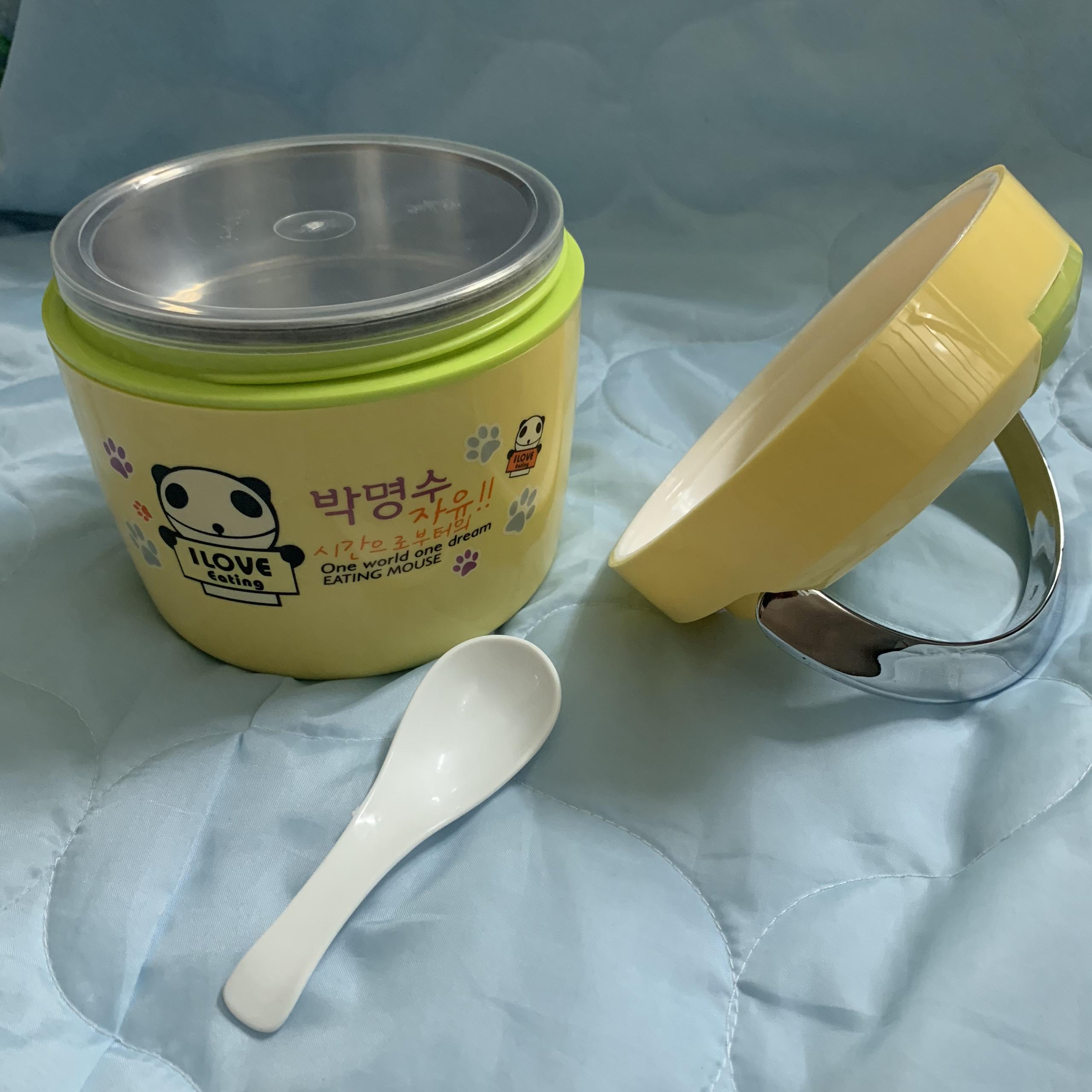Camen Cơm Giữ Nhiệt Kèm Muỗng