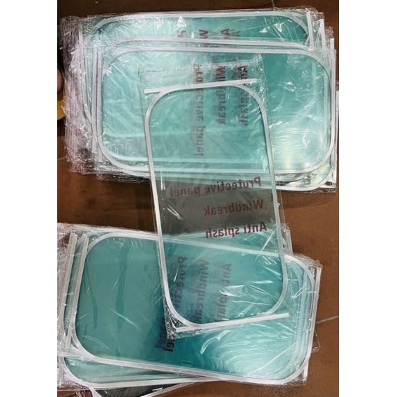 Lưới rời và kính lắp mũ bảo hộ