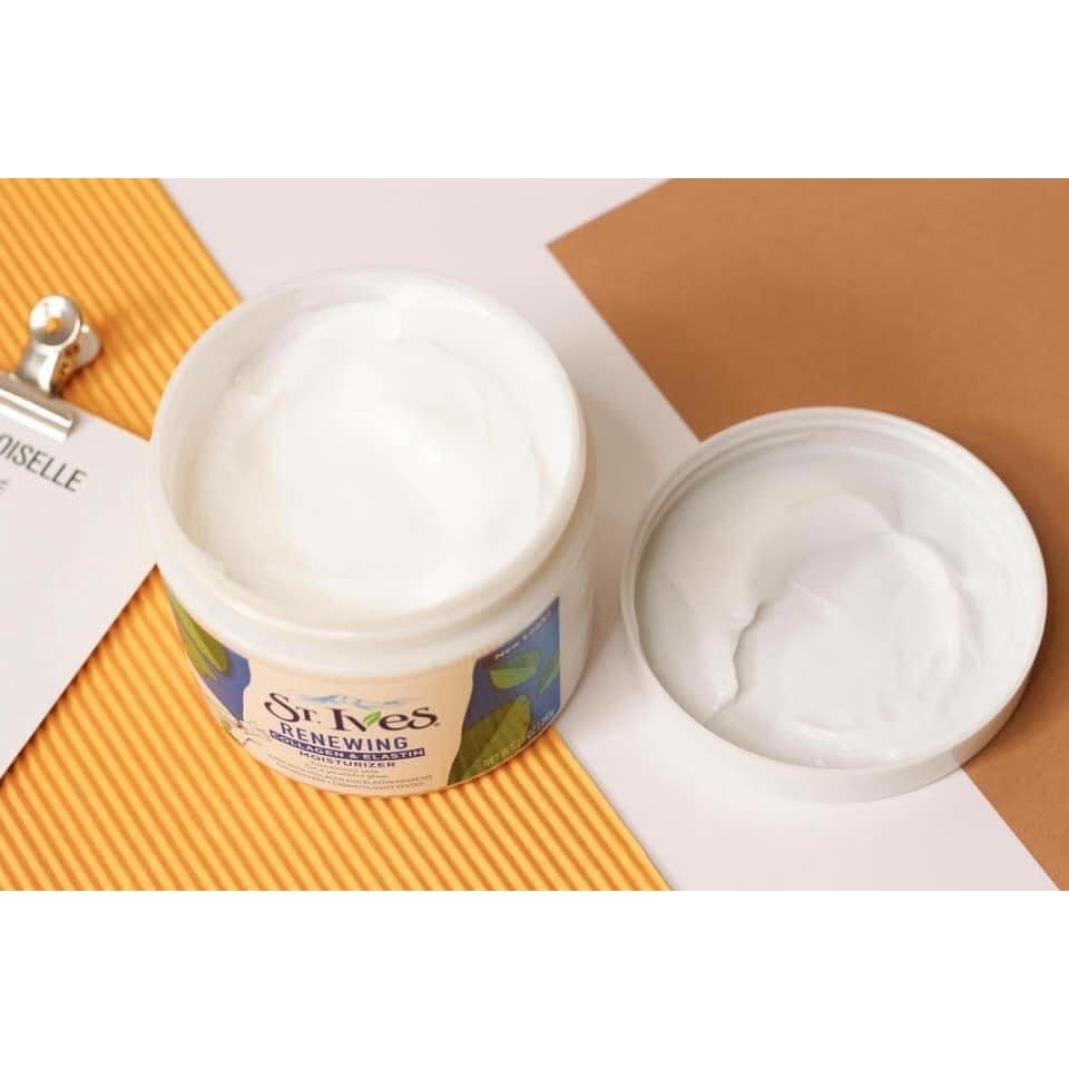 Kem Dưỡng Ẩm Body St.Ives Renewing Collagen & Elastin Moisturizer