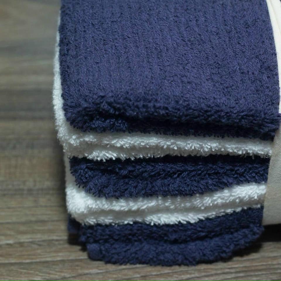 Sét 5 khăn tắm cotton xuất hàn cao cấp