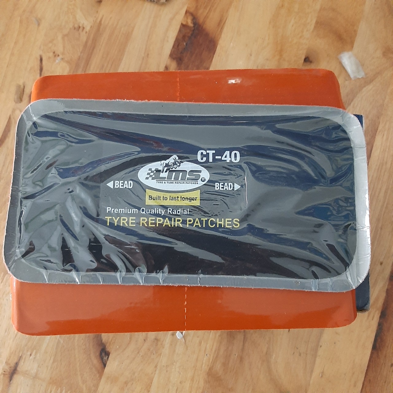 LMS CT40 Indian rectangle straight auto tire repair patch