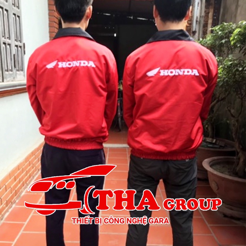 Áo Gió Honda 2 Mặt Đỏ Đen Cao Cấp
