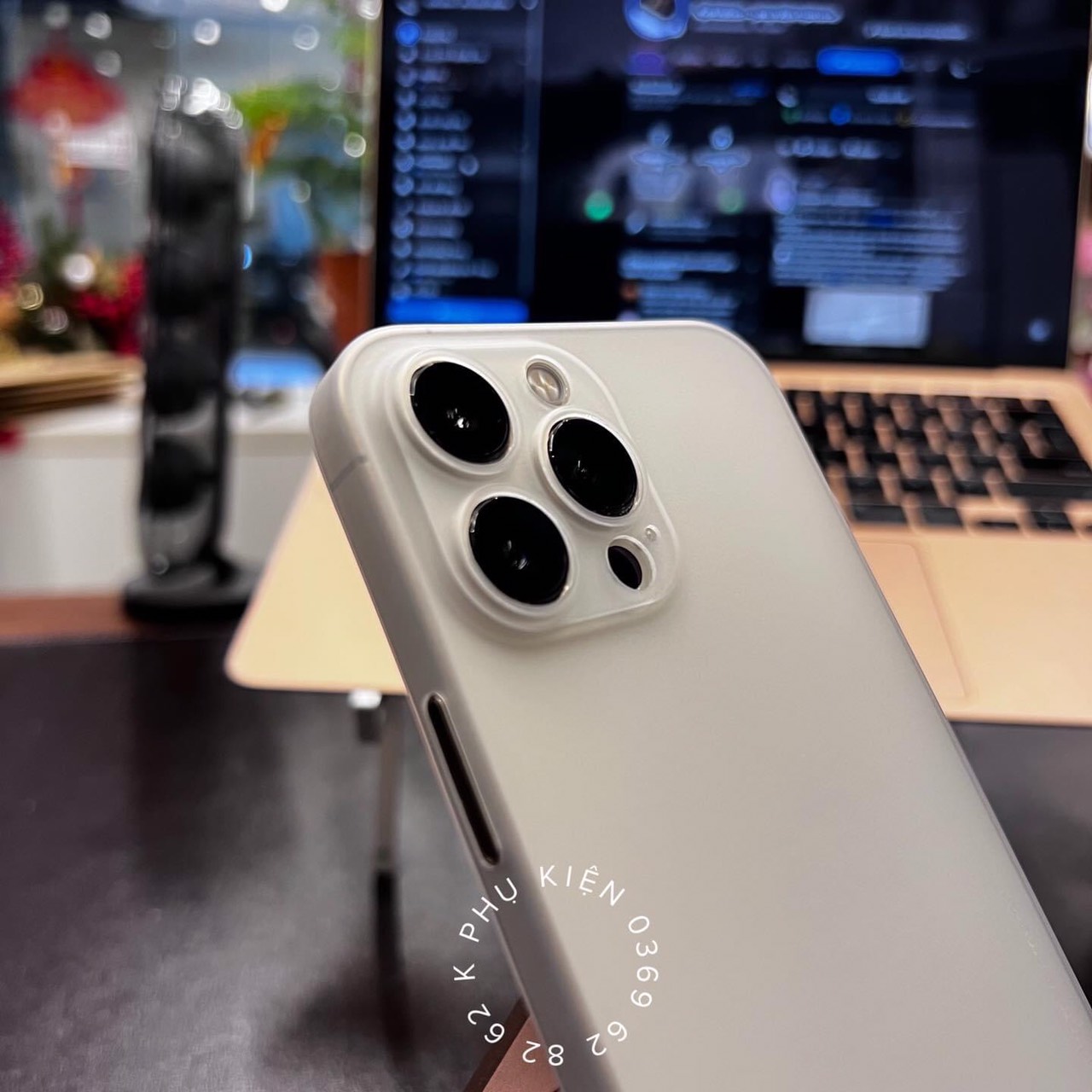 Ốp Lụa Nhám Chống Vân Tay - Ốp Giấy Siêu Mỏng Cho IPhone