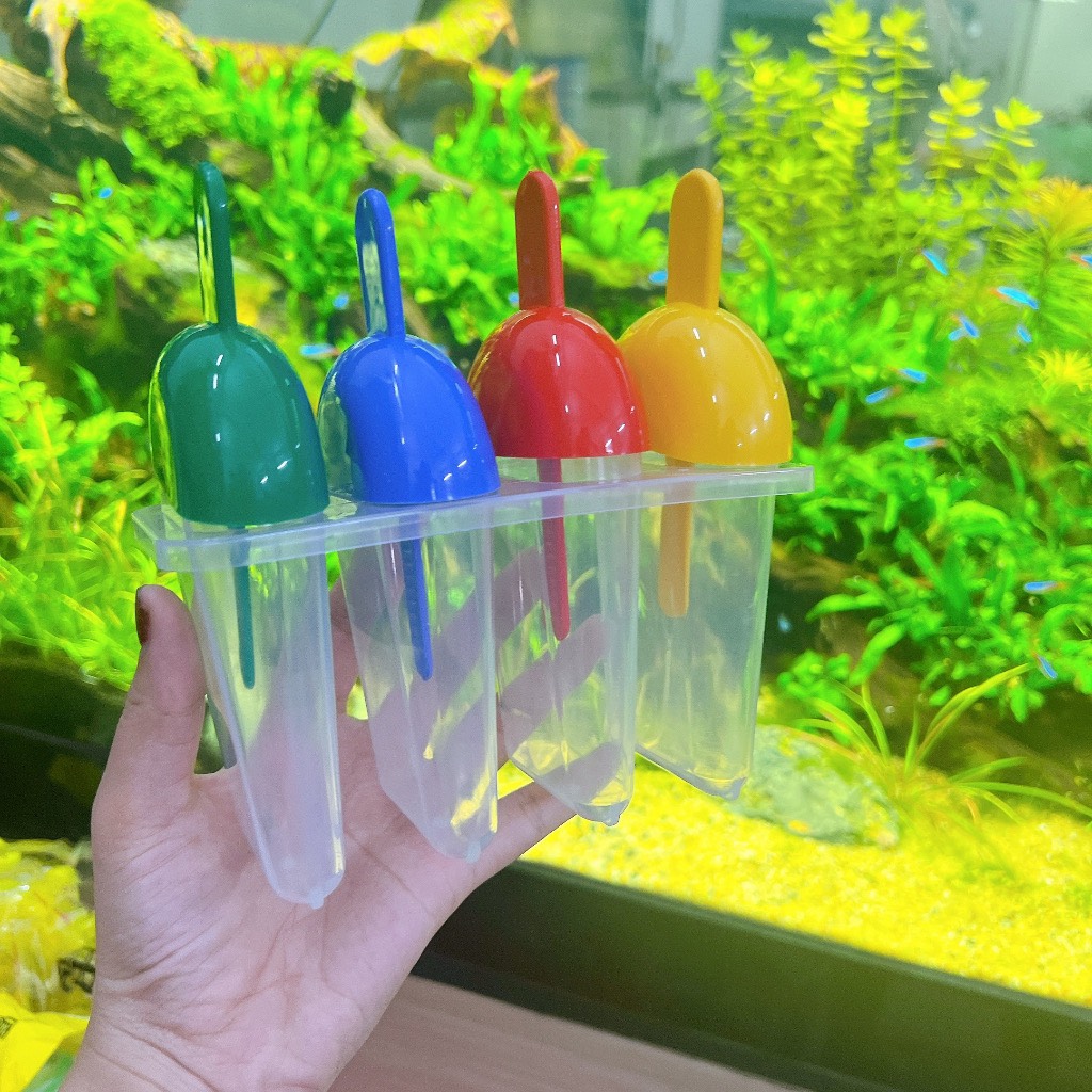 Khuôn nhựa làm 4 que kem dẹp (HOFACO- HPL65)