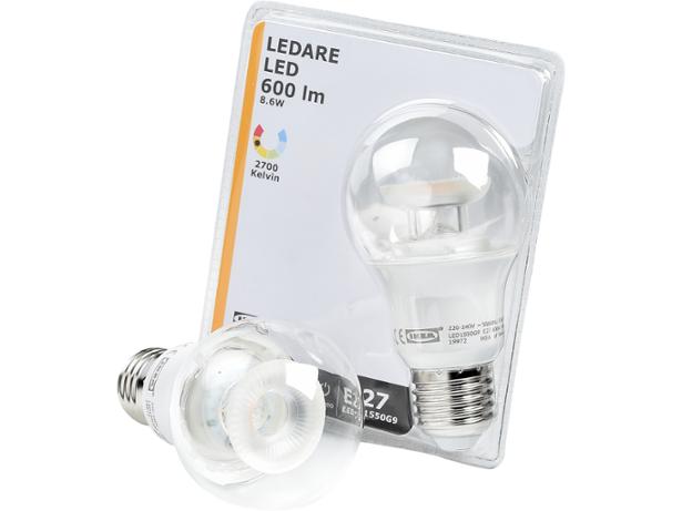 Bóng đèn ánh sáng vàng LEDARE LED 600lm-E27 (chính hãng)