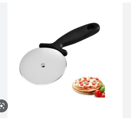 Dao cắt pizza cán đen- đỏ