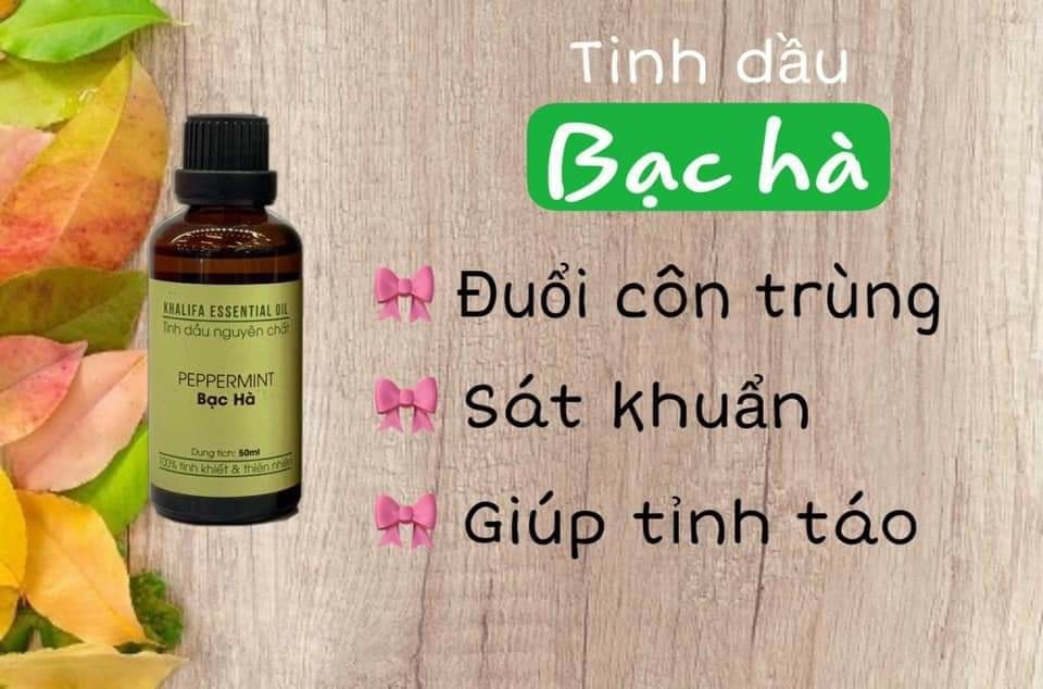 TINH DẦU BẠC HÀ KHALIFA 50ML