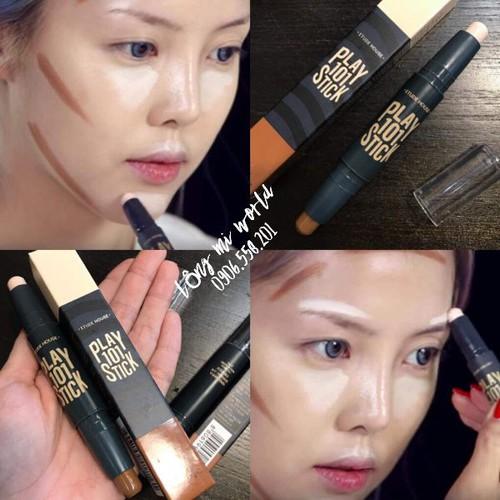 Tạo khối 2 đầu etude house play 101