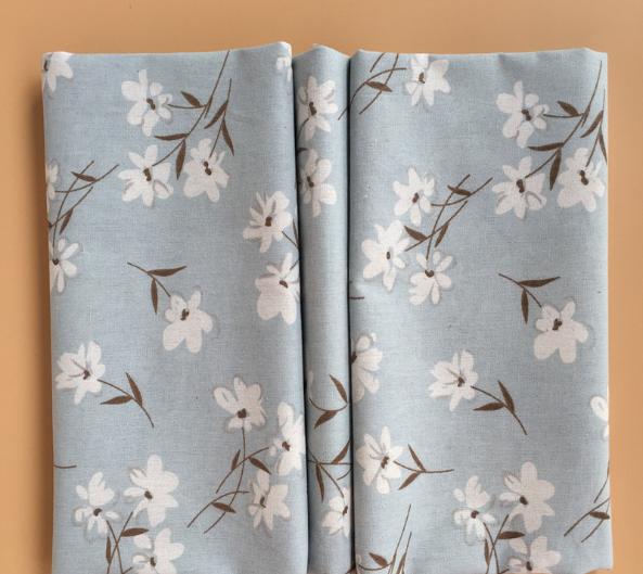[HCM]Vải bố vải canvas mẫu hoa mộc lan