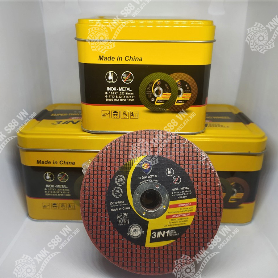 Đá cắt sắt, inox 100 ( 100Viên)