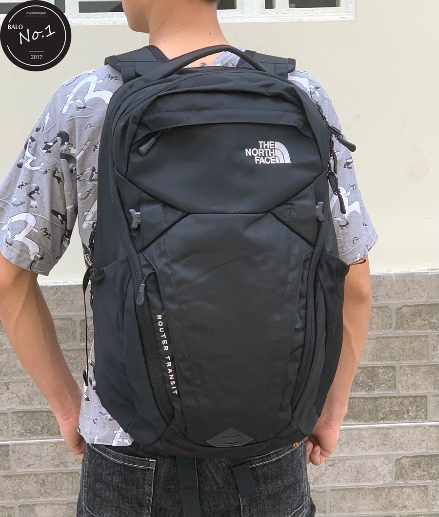 [HCM]Balo Du Lịch TNF Router Transit 2018 - Black
