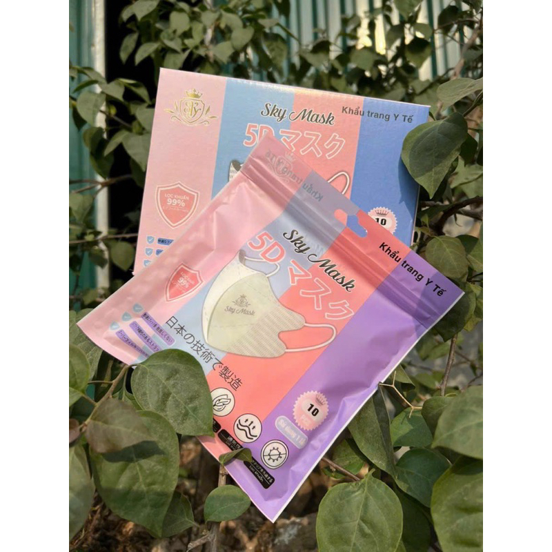 Sỉ 1 thùng khẩu trang 5D (gồm 100 cái)