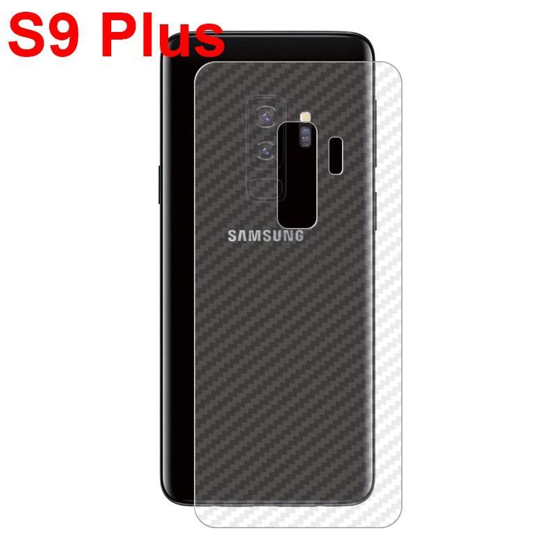 [HCM]Combo 2 decal vân carbon Samsung S9 S9 Plus và 2 miếng dán camera