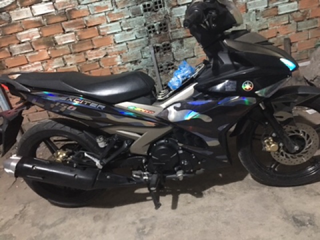 Tem rời exciter 150 crom camo