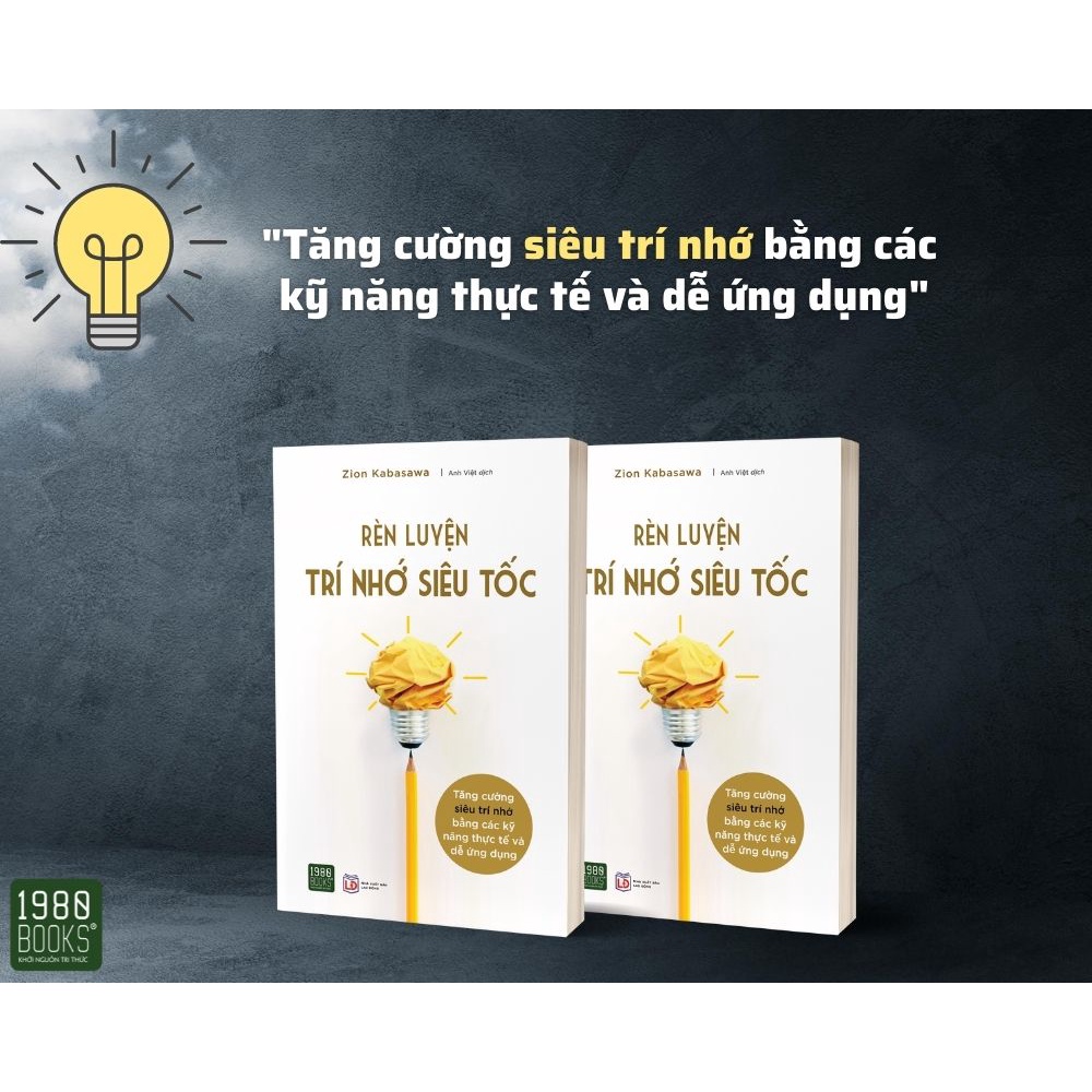 Sách - Rèn Luyện Trí Nhớ Siêu Tốc - 1980Books