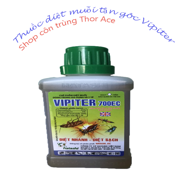 [Hoàn Tiền 10%] Thuốc xịt muỗi y tế Vipiter 700ec diệt muỗi hiệu quả an toàn thuốc diệt muỗi tận gốc thuốc diệt muỗi y tế thuốc diệt muỗi nhập khẩu