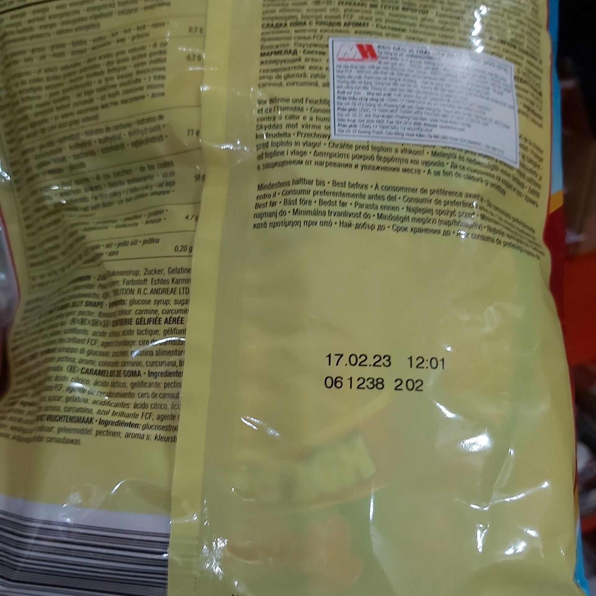 1 bịch Kẹo dẻo Trolli Hot Dog 150gr Đức