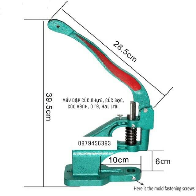 máy dập cúc