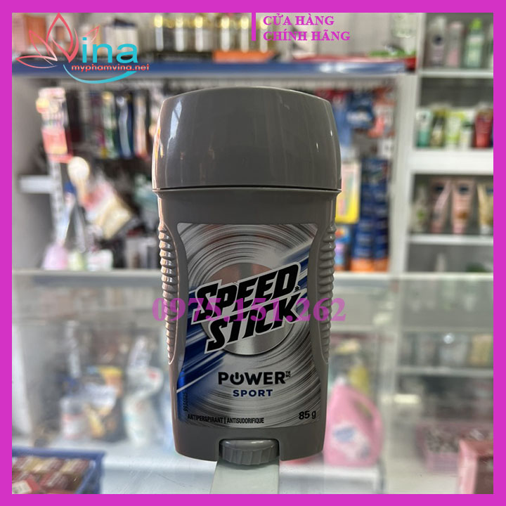 Lăn sáp khử mùi nam Speed Stick 85g - POWER,  FRESH FRAIS, SPORT 85g - MỸ