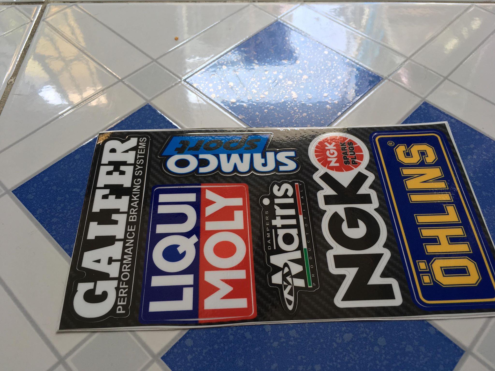 Tem logo tam 10x18 garfer trắng liqui