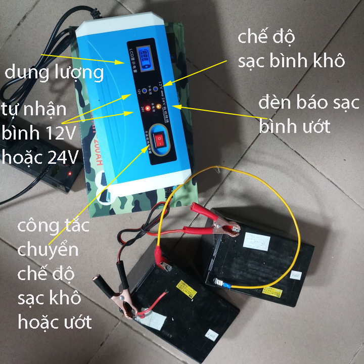 [HCM]bộ sạc ắc quy 24v 200A