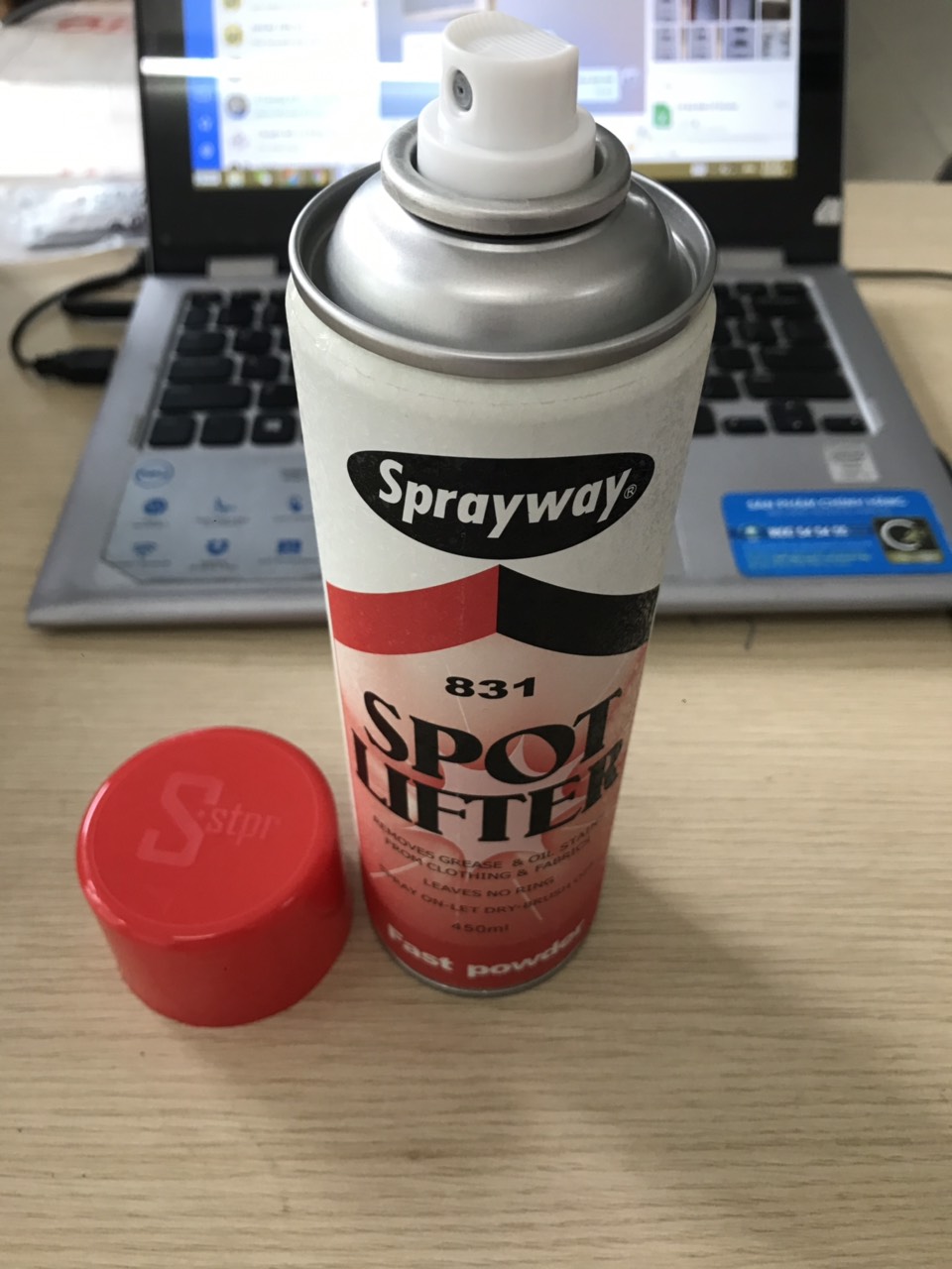 Chai Xịt Tẩy Dầu Sprayway 831 Nhanh Khô