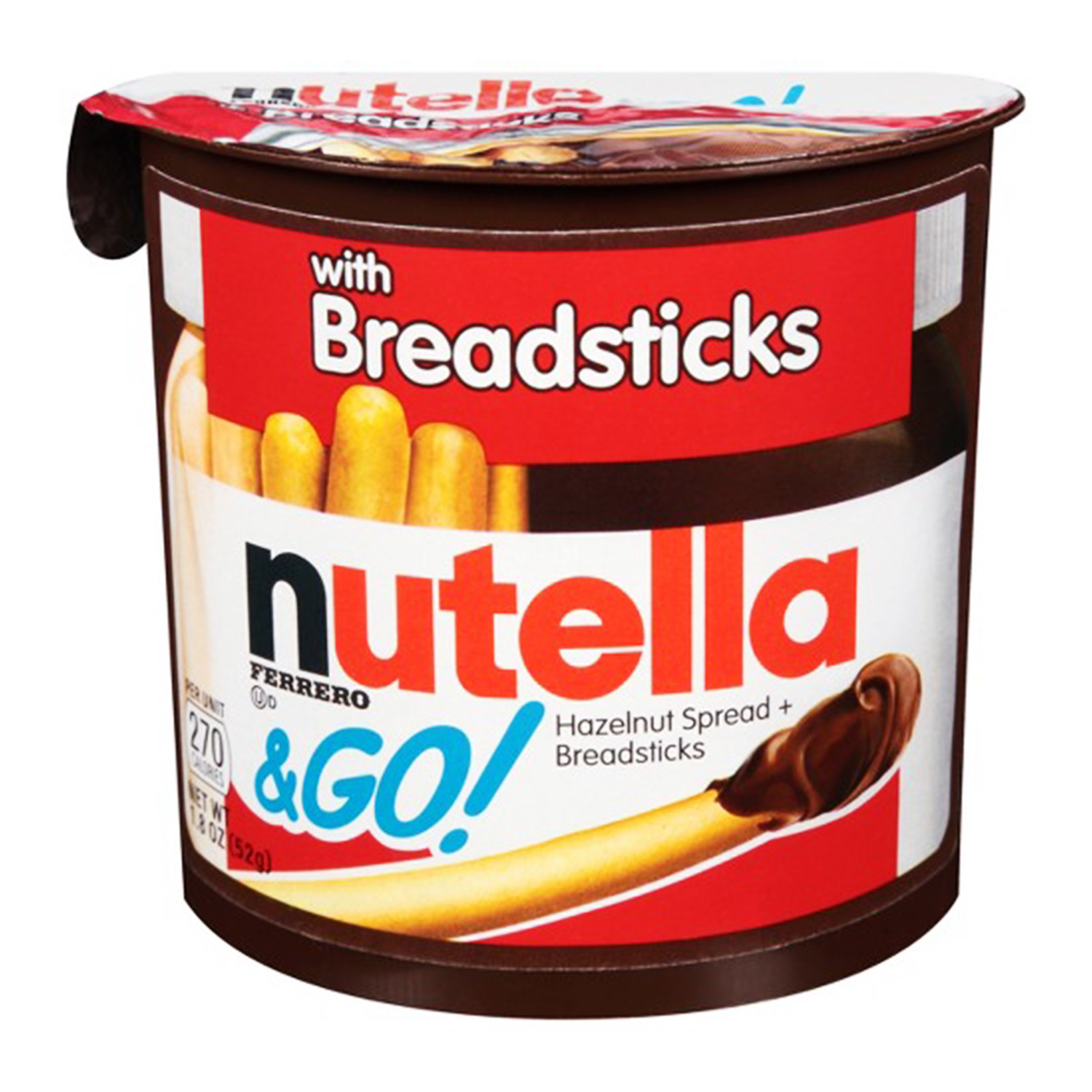 Date 03/26  Bánh que chấm Socola Nutella 52g Mỹ