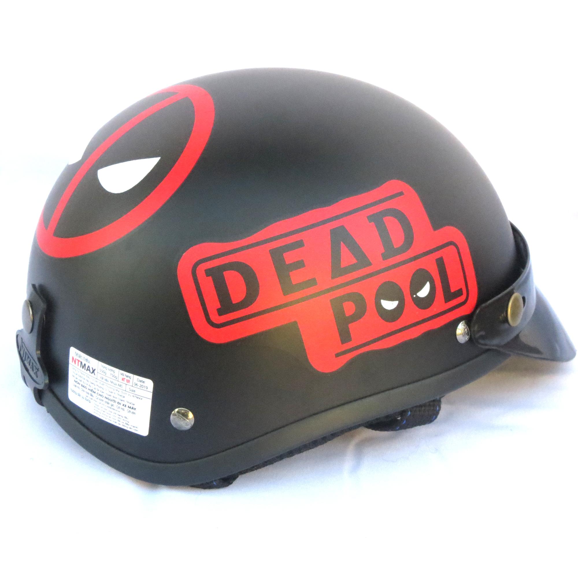 Mũ bảo hiểm NTMAX 1/2 Deapool