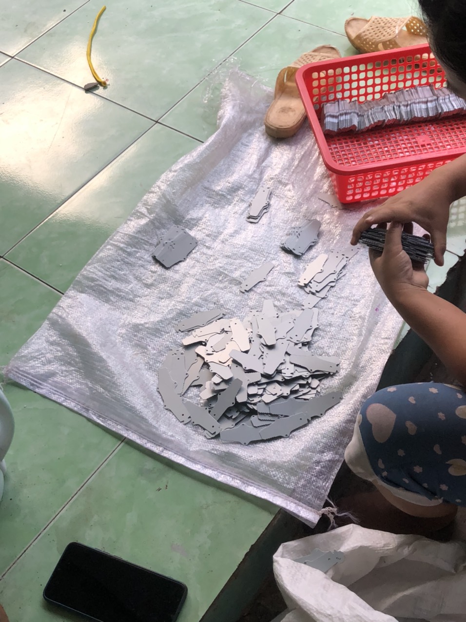 KẸP BÌNH ẮC QUY-(10 CẶP XÁM)