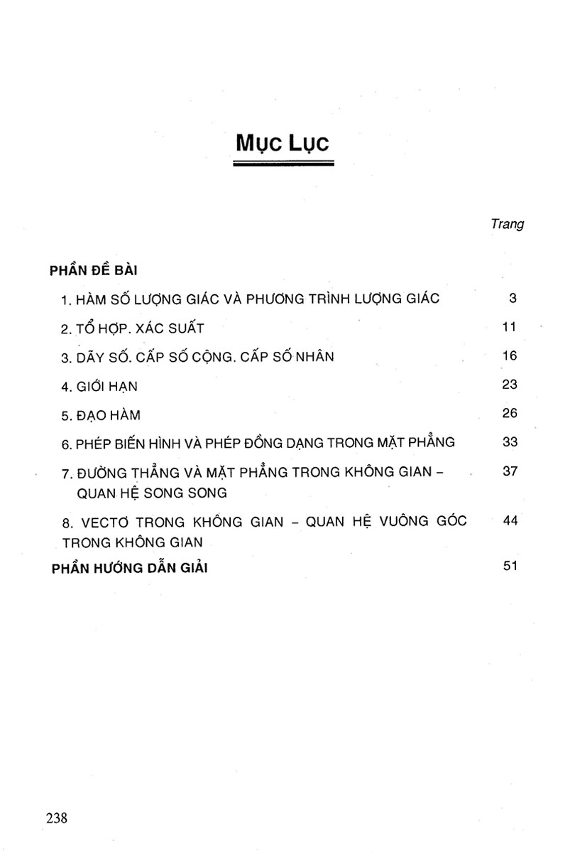 SÁCH 500 BÀI TOÁN CHỌN LỌC 11