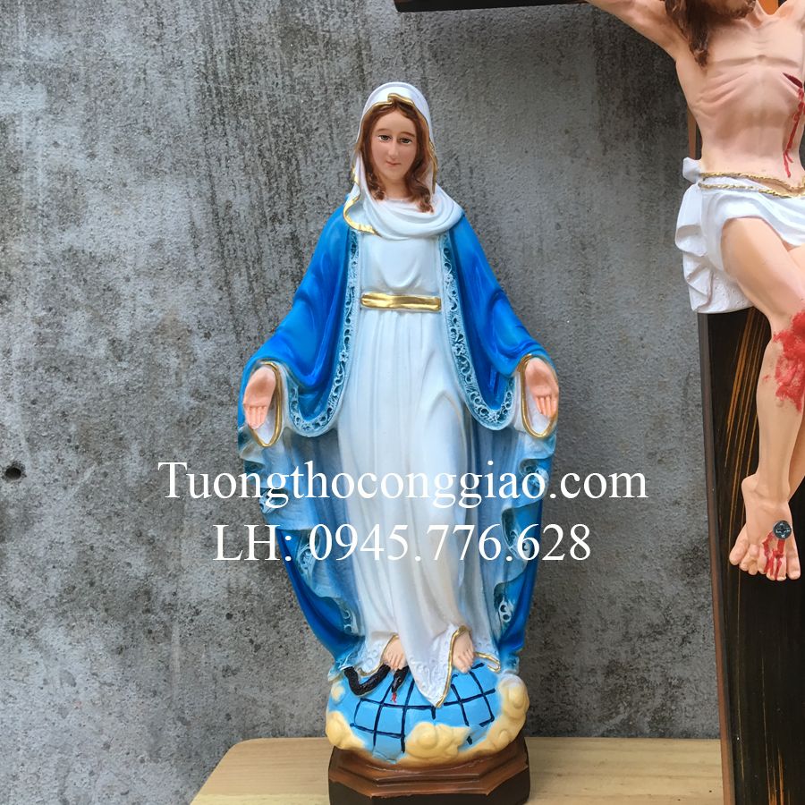 Bộ tượng bàn thờ Công Giáo 40cm