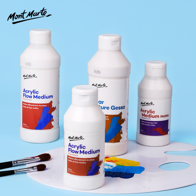 [HCM]DUNG DỊCH PHA MÀU MONT MARTE ACRYLIC MEDIUM GLOSS / MATTE (135 ML)