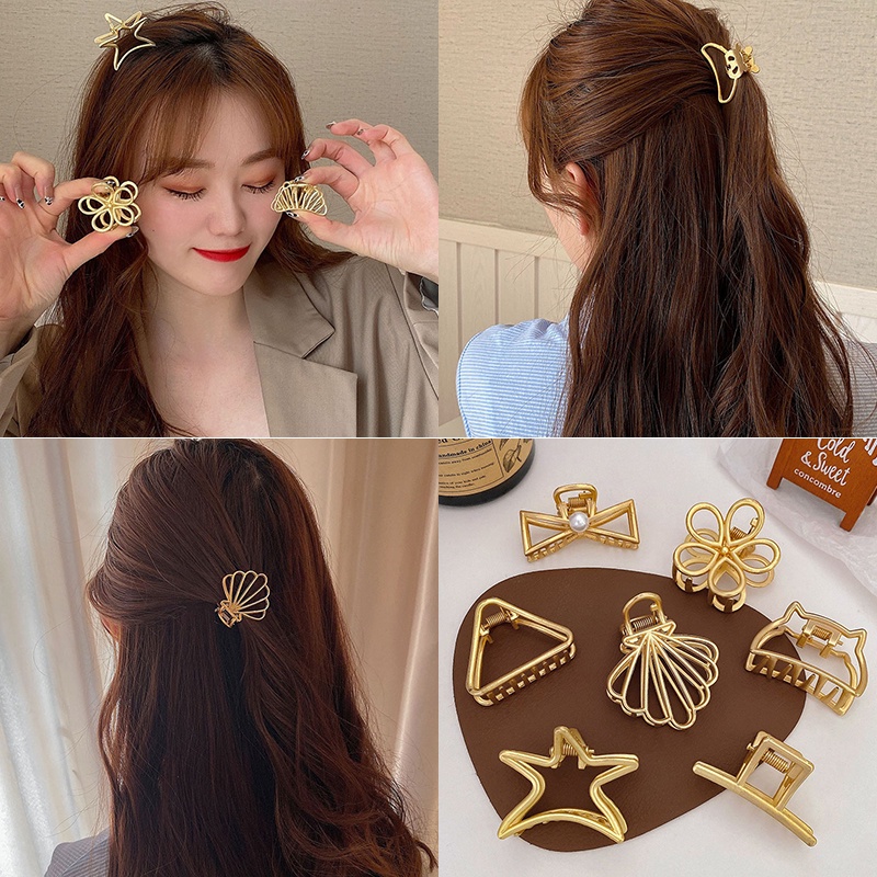 Korean style metal hair clip