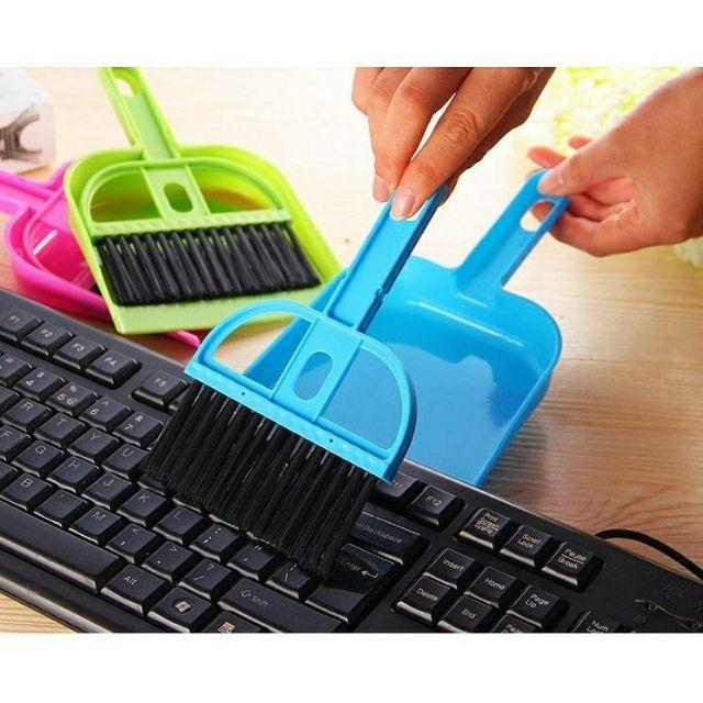 Bộ hốt rác + chổi mini stin shop