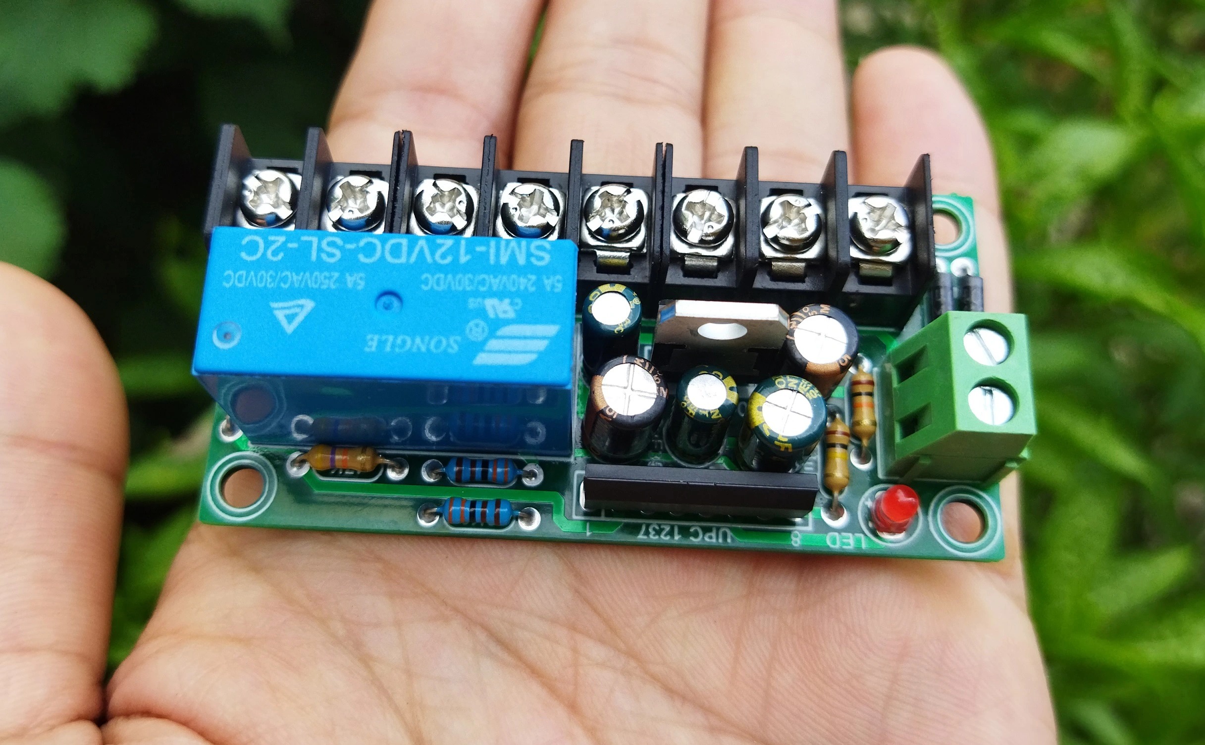 Mạch Bảo Vệ Loa 2 Kênh Cho AMPLY 12 Sò UPC1237