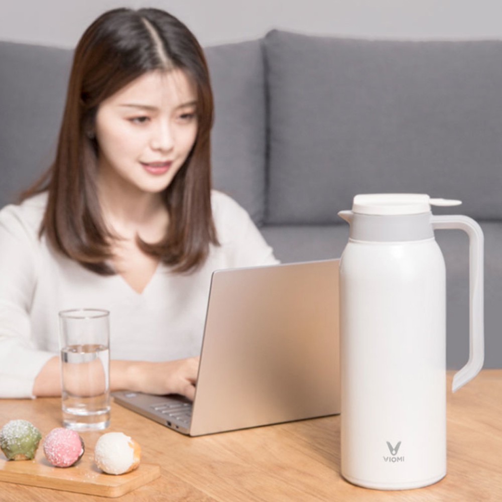 Bình giữ nhiệt viomi có quai 1.5 lít
