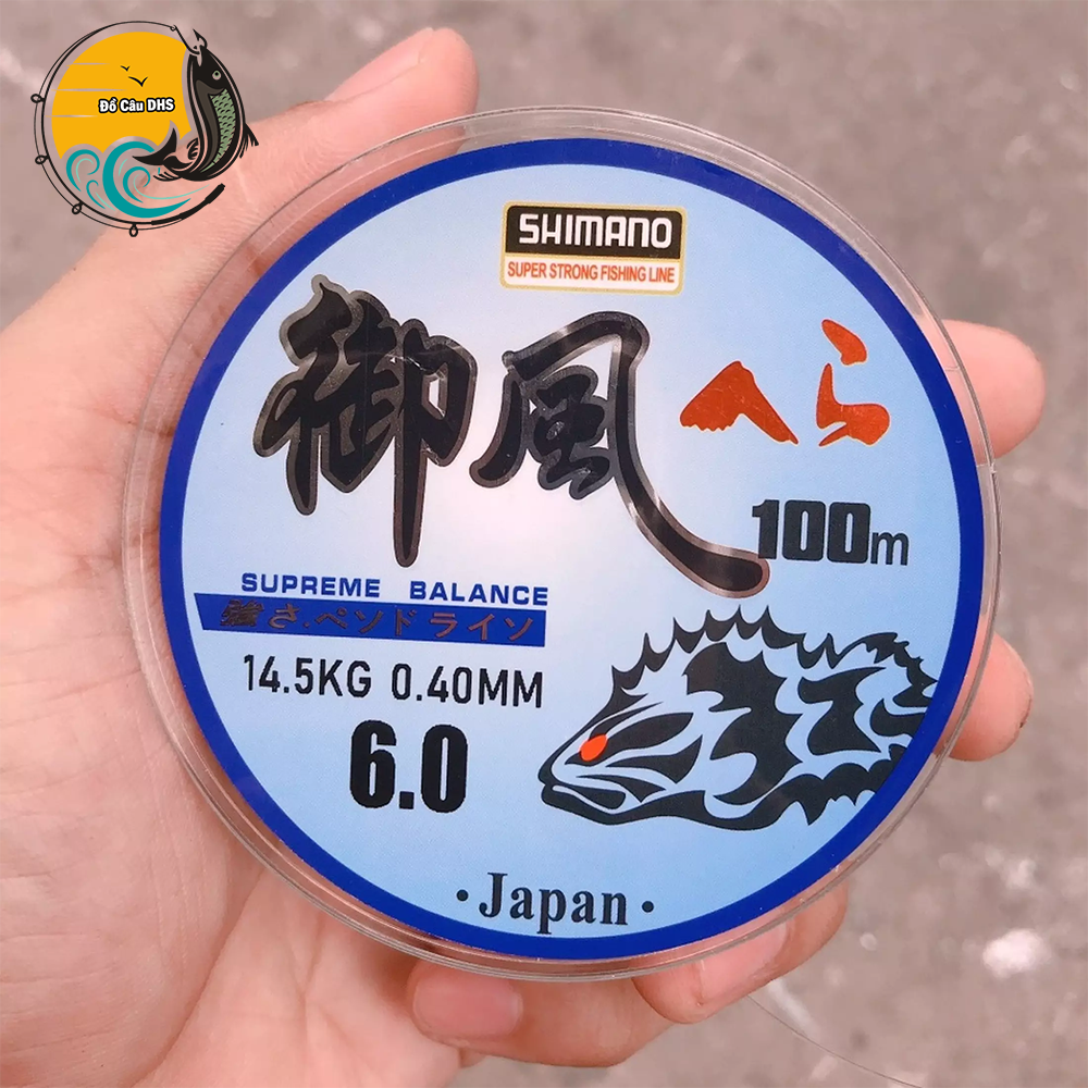 Cước câu cá siêu bền shimano, dây cước câu cá, cước câu cá tàng hình, cước câu cá shimano, cước câu cá 100m - ntt fishing