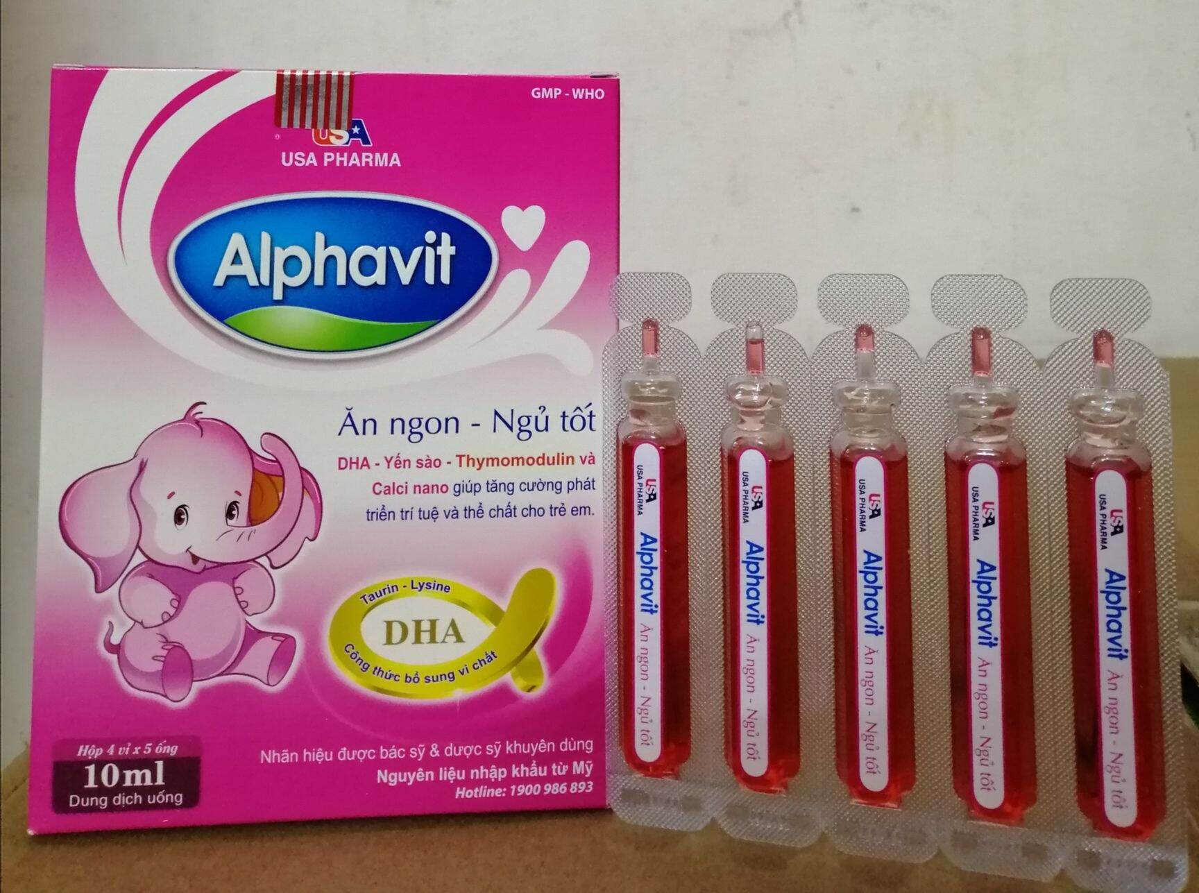 Siro Alphavit giúp ĂN NGON NGỦ TỐT