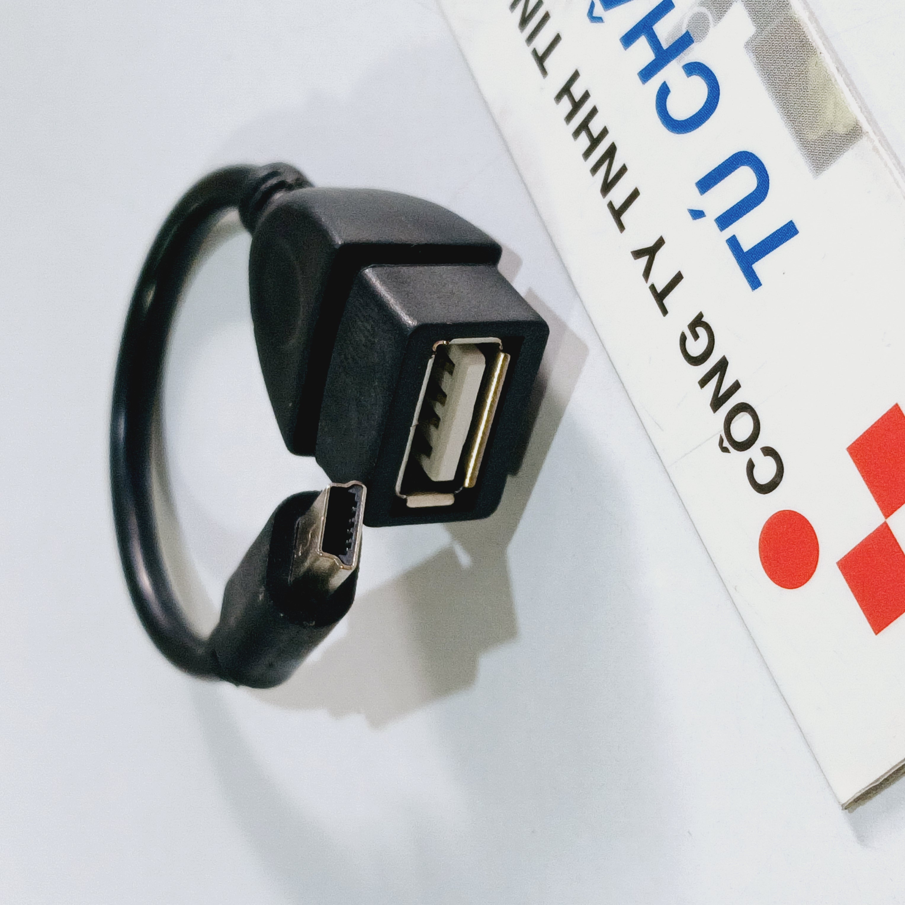 Mini USB Otg Cable (Mp3 Trapezoidal Shape)