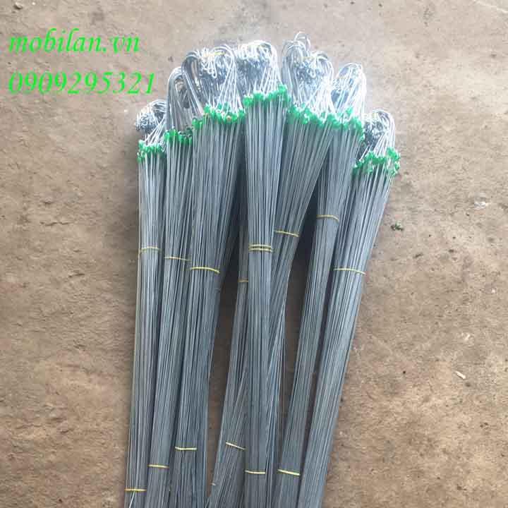 Móc kẽm treo lan 80cm (combo 25 cái)