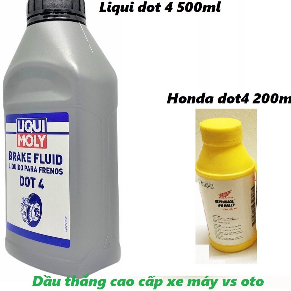 DẦU PHANH DOT 4Dầu thắng DOT 4 Liqui Moly dầu thắng liqui DOT 4 cao cấp
