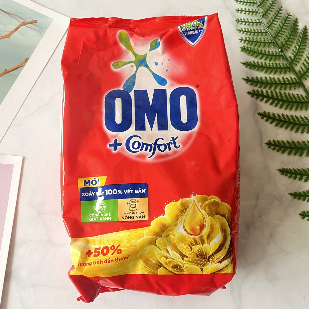 (Hỏa Tốc) Bột Giặt Omo Comfort Tinh Dầu Thơm 360g (chính hãng)