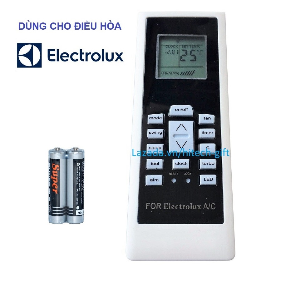 Remote Điều Khiển Máy Lạnh ELECTROLUX Điều Hòa Không Khí RG01/BGCEF Kèm Pin